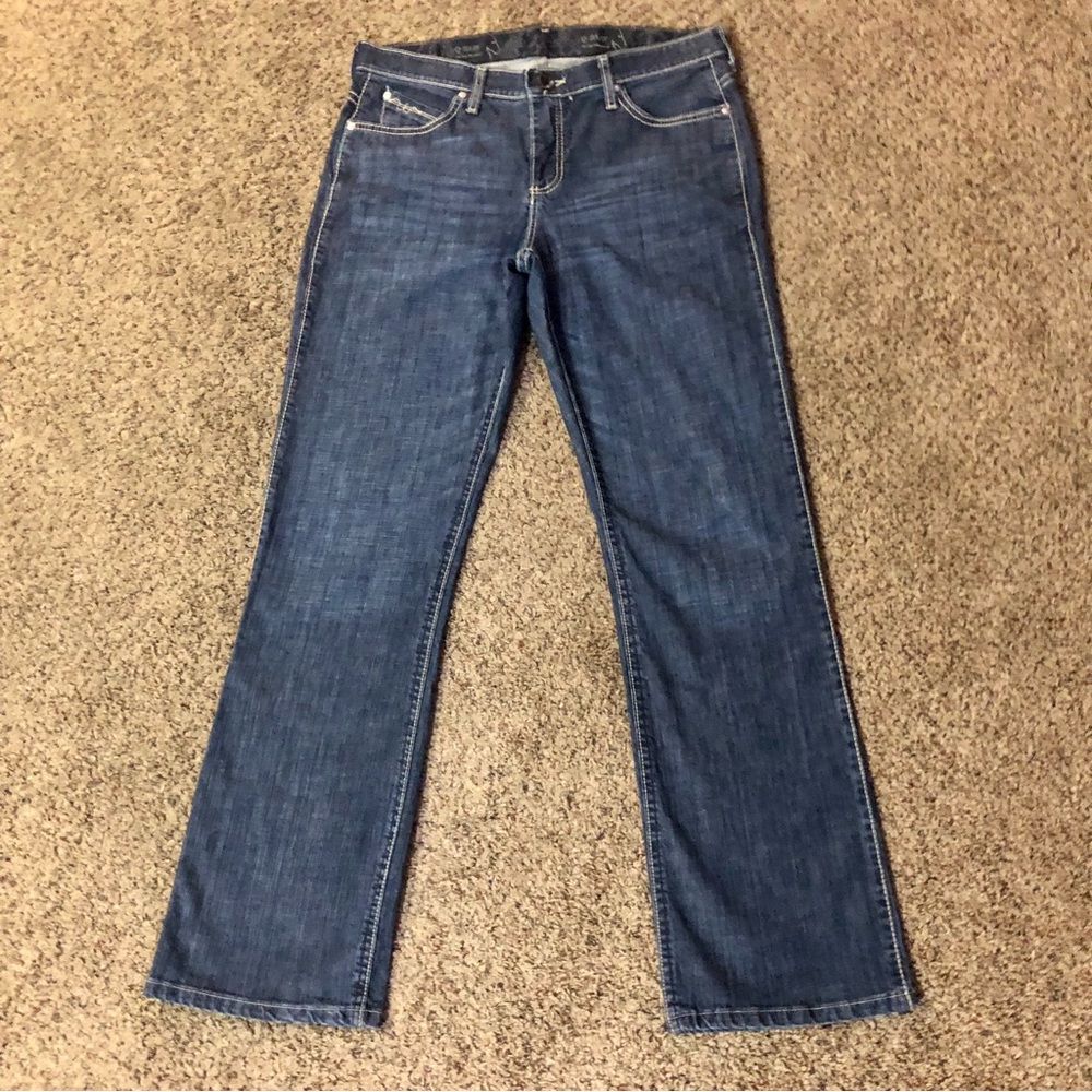 Wrangler Q-Baby Jeans Juniors 9/10 x 32 Used WRQ20DS